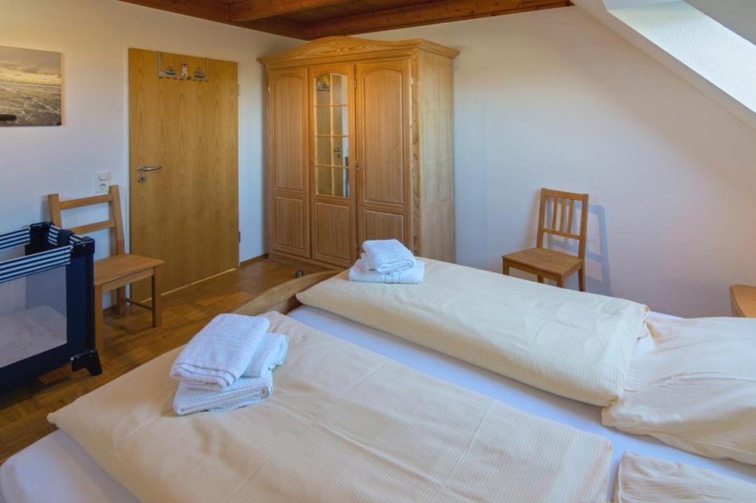 ´Ferienwohnung Nörddiek - Strandnähe - Meerblick Norddeich  Exterior foto