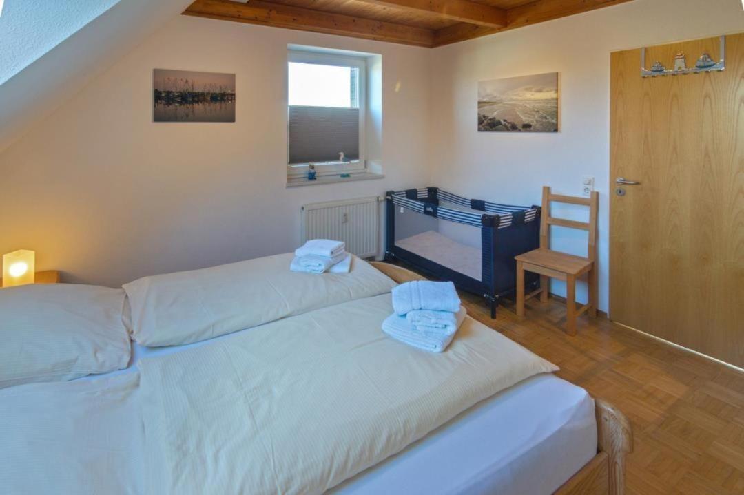 ´Ferienwohnung Nörddiek - Strandnähe - Meerblick Norddeich  Exterior foto